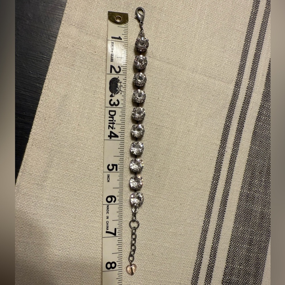 Sabika crystal bracelet, clear stones